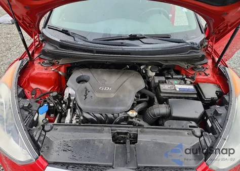 2013 Hyundai Veloster z USA, uszkodzony, nr VIN KMHTC6ADXDU177593